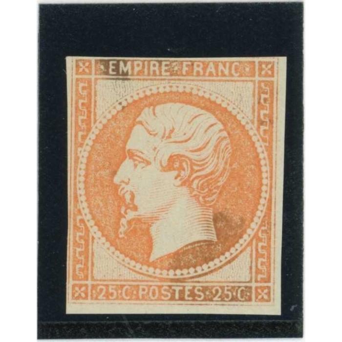 Napoleon 25 c. Orange - Essai de couleur