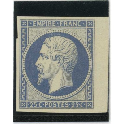 Napoleon 25 c. Bleu - Essai de couleur