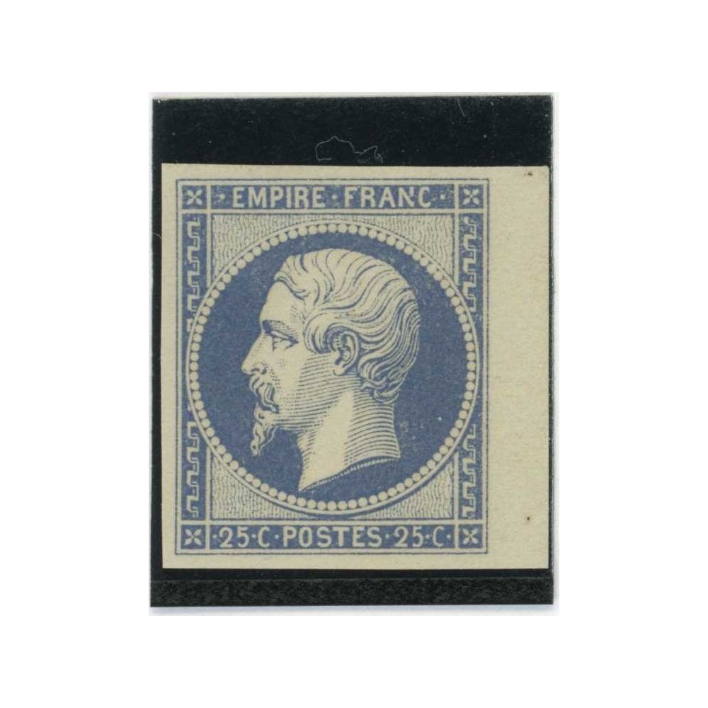 Napoleon 25 c. Bleu - Essai de couleur