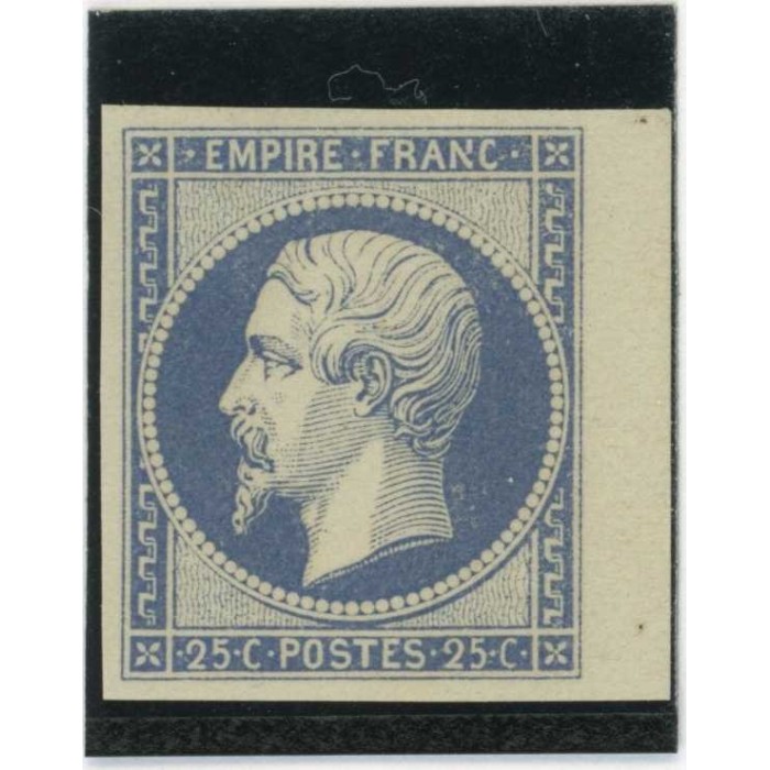 Napoleon 25 c. Bleu - Essai de couleur