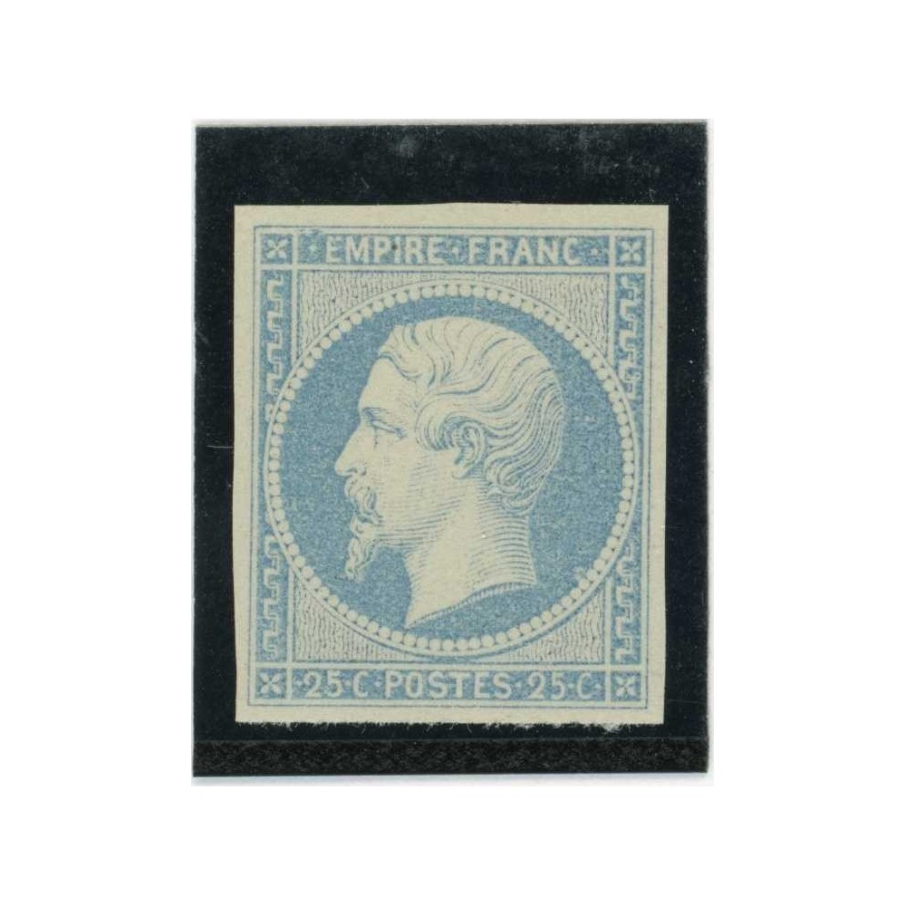 Napoleon 25 c. Bleu - Essai de couleur