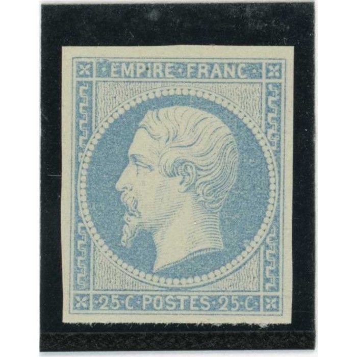 Napoleon 25 c. Bleu - Essai de couleur