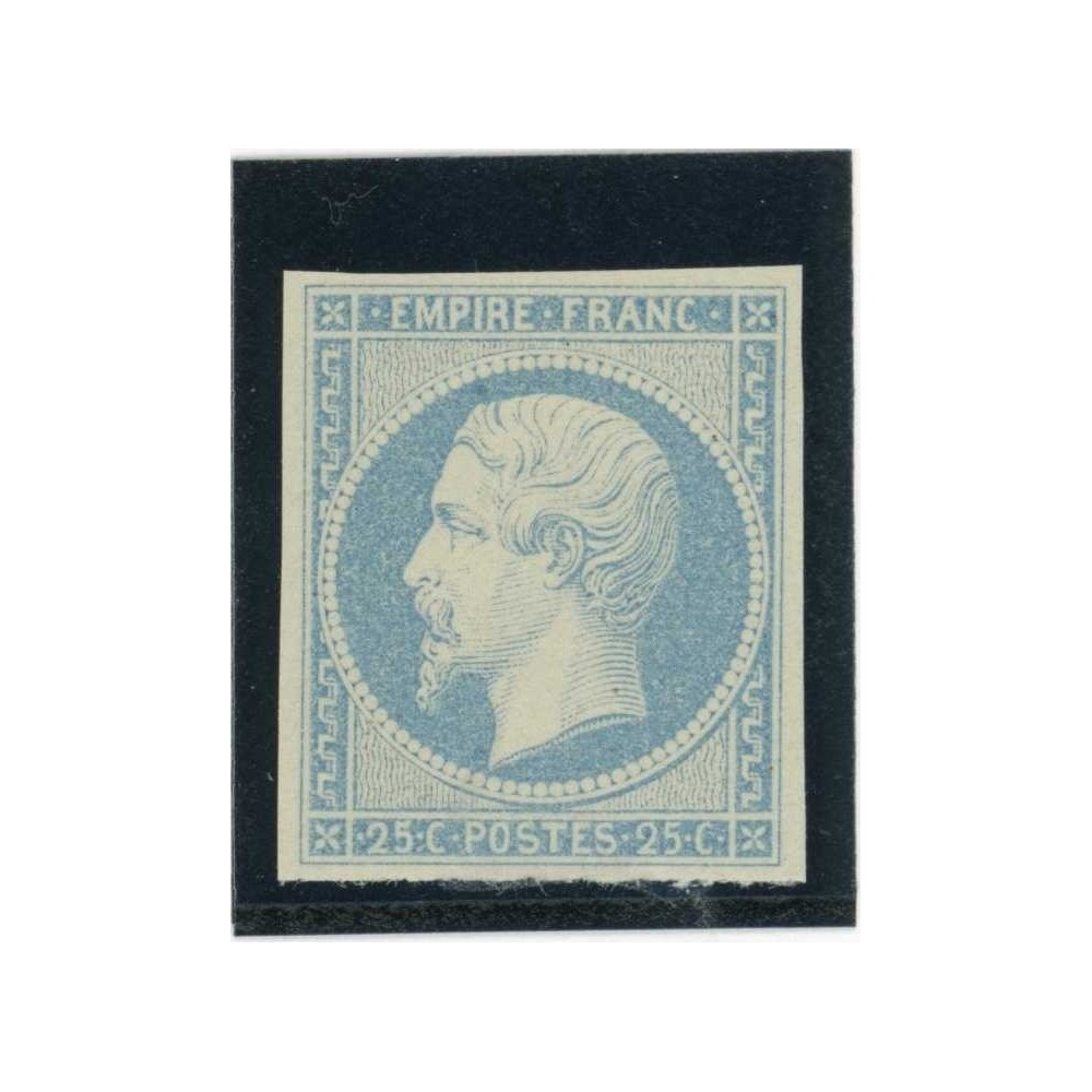 Napoleon 25 c. Bleu - Essai de couleur
