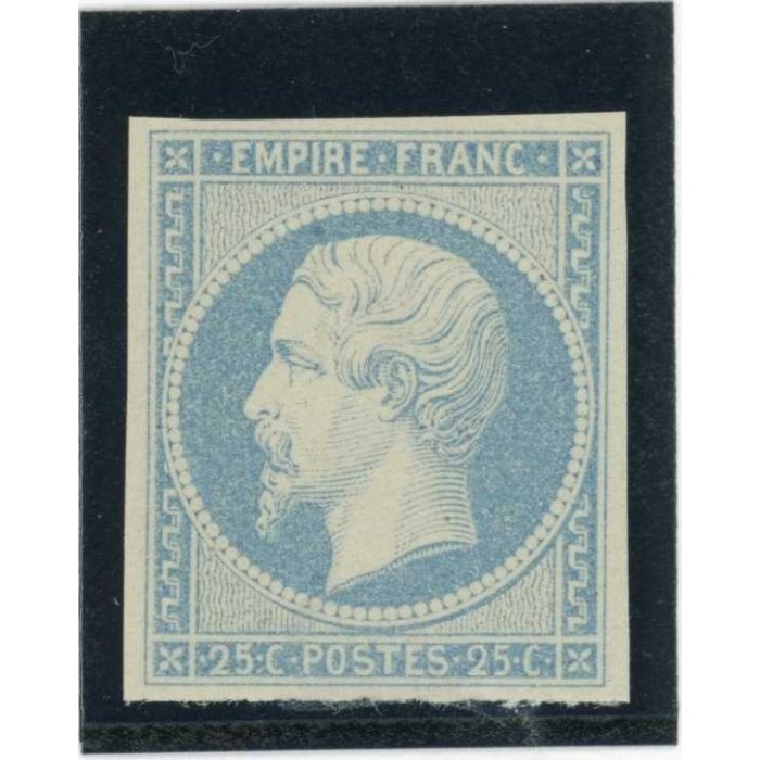 Napoleon 25 c. Bleu - Essai de couleur