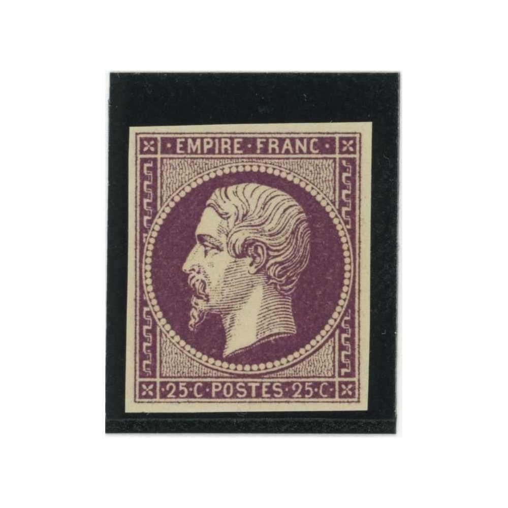 Napoleon 25 c. Violet - Essai de couleur