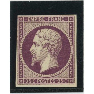 Napoleon 25 c. Violet - Essai de couleur