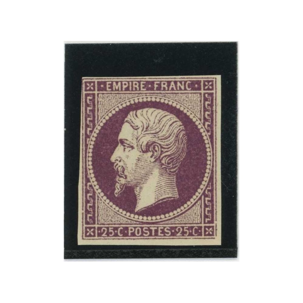 Napoleon 25 c. Violet - Essai de couleur