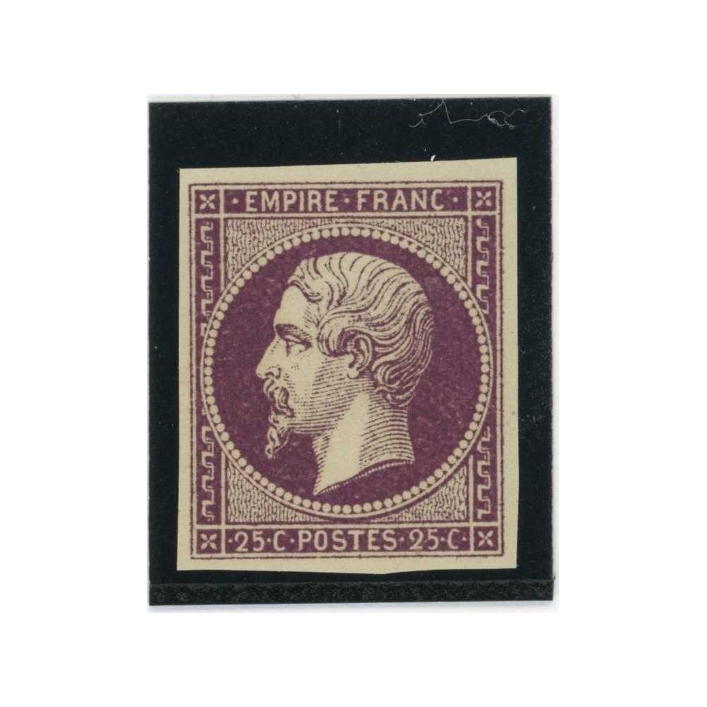 Napoleon 25 c. Violet - Essai de couleur