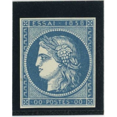 Cérès 00 Bleu - Essai de couleur