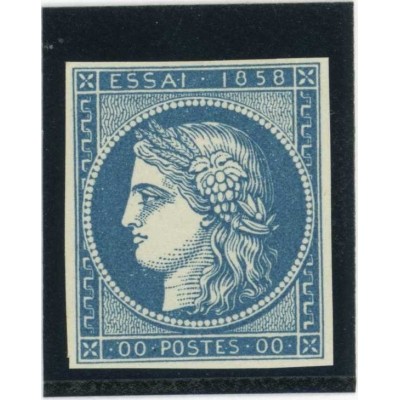 Cérès 00 Bleu - Essai de couleur