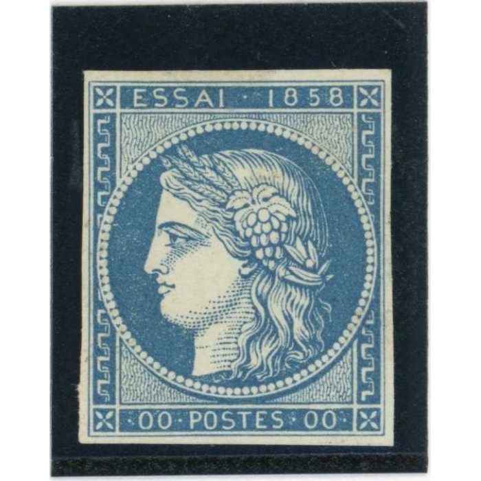 Cérès 00 Bleu - Essai de couleur