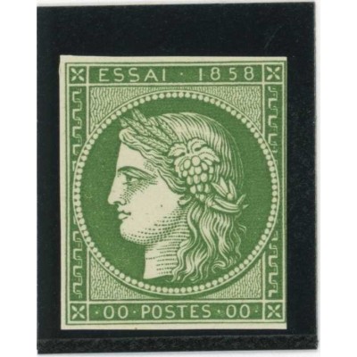 Cérès 00 Vert - Essai de couleur