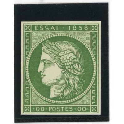 Cérès 00 Vert - Essai de couleur