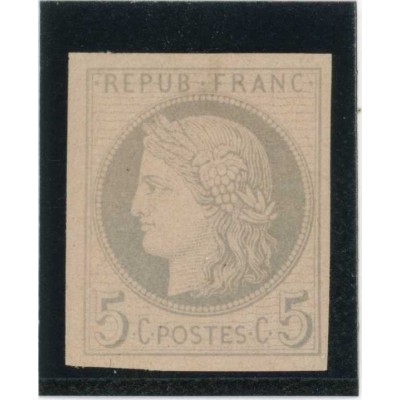 Cérès 5 c. Rose - Essai de couleur