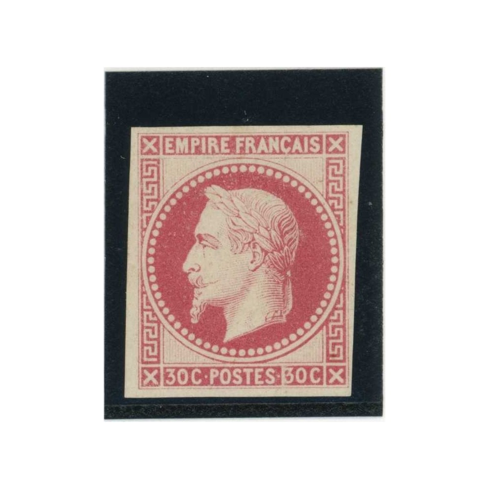 Napoleon Lauré 30 c. Rose - Essai de couleur