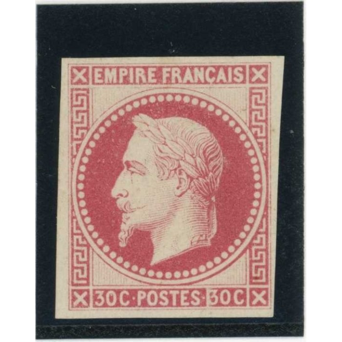Napoleon Lauré 30 c. Rose - Essai de couleur