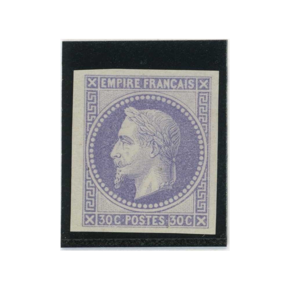 Napoleon Lauré 30 c. Lilas - Essai de couleur