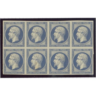 Napoleon Bloc de 8 - Essai de couleur
