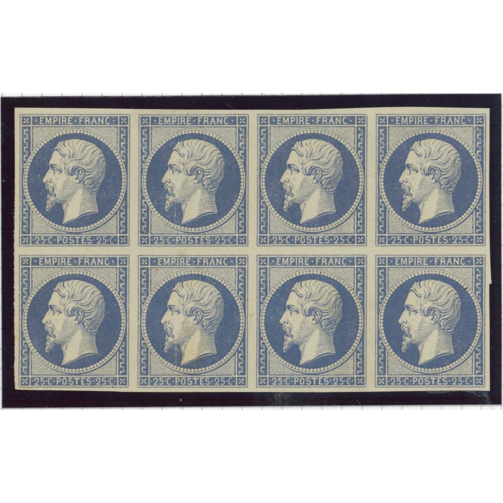 Napoleon Bloc de 8 - Essai de couleur