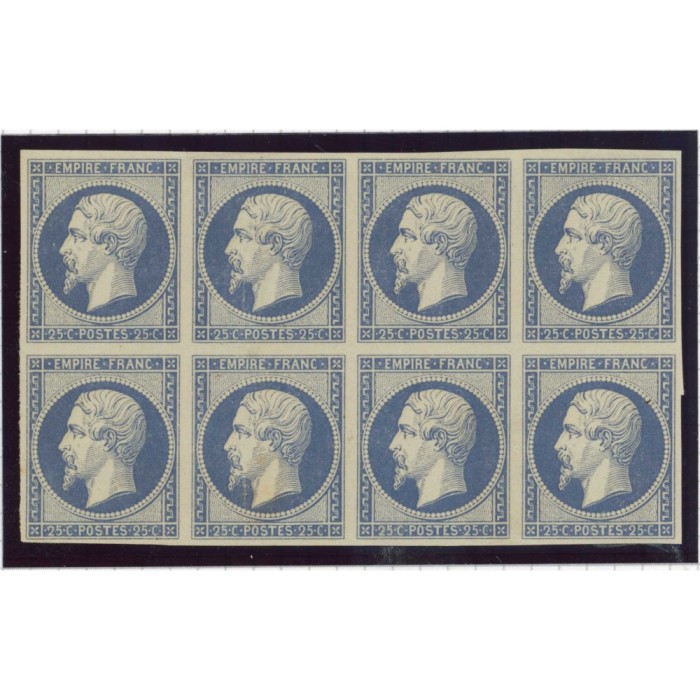 Napoleon Bloc de 8 - Essai de couleur
