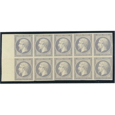 Napoleon Bloc de 10 - Essai de couleur