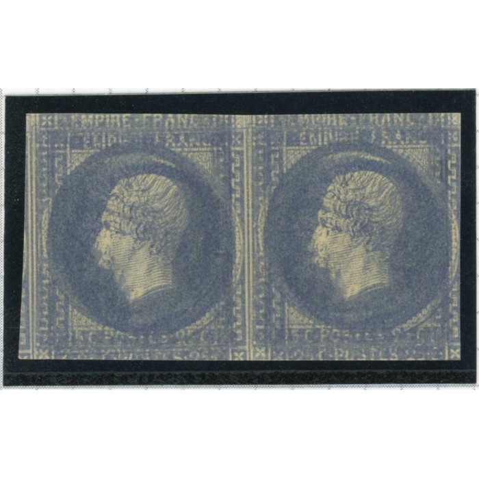 Napoleon Paire - Double impression - Essai de couleur