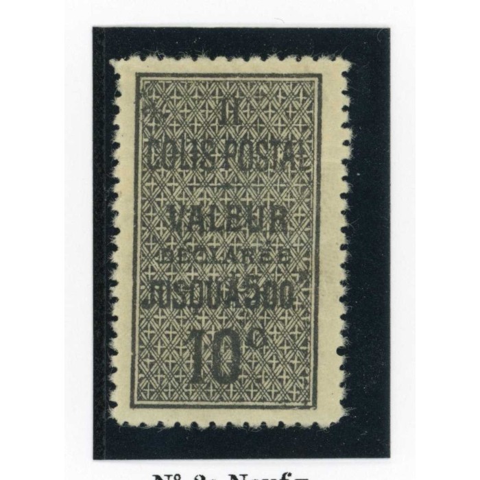 Algérie - Colis Postaux - YT 2a - Neuf x - Cote 155 Euros