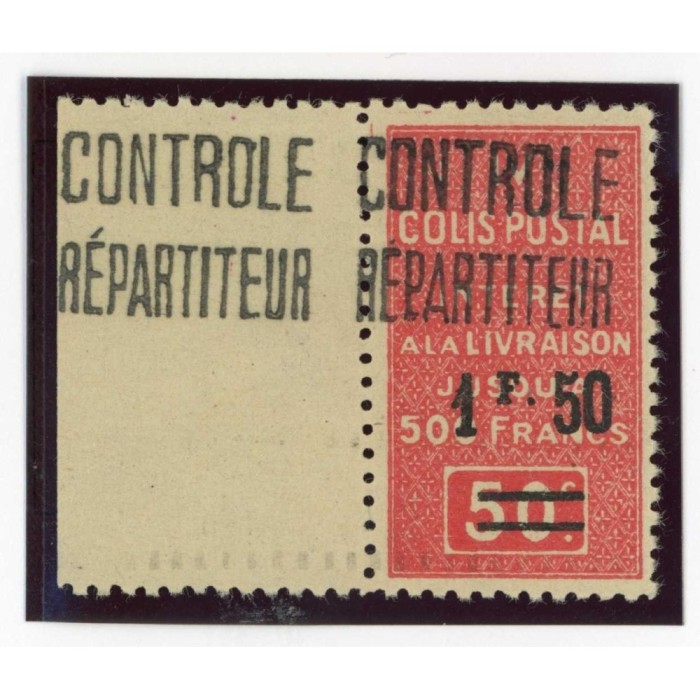 Algérie - Colis Postaux - YT 24 - Neuf x - Cote 4,25 Euros