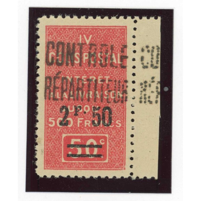 Algérie - Colis Postaux - YT 26 - Neuf x - Cote 6,5 Euros