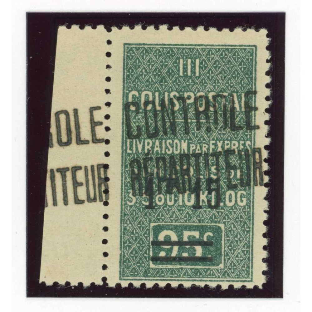 Algérie - Colis Postaux - YT 28 - Neuf x - Cote 4,5 Euros