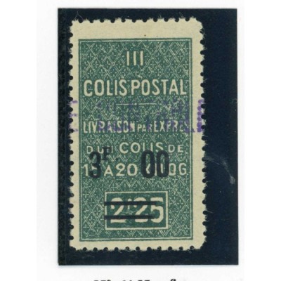 Algérie - Colis Postaux - YT 61 - Neuf x - Cote 29 Euros