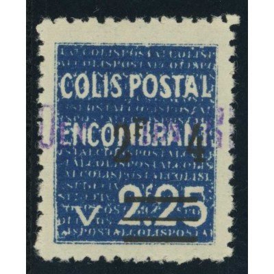 Algérie - Colis Postaux - YT 71 - Neuf x - Cote 17 Euros