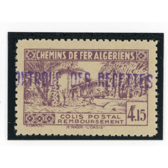 Algérie - Colis Postaux - YT 90 - Neuf x - Cote 9,5 Euros