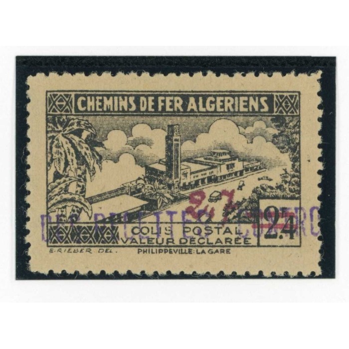 Algérie - Colis Postaux - YT 99 - Neuf x - Cote 70 Euros