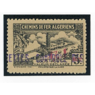 Algérie - Colis Postaux - YT 103 - Neuf x - Cote 80 Euros