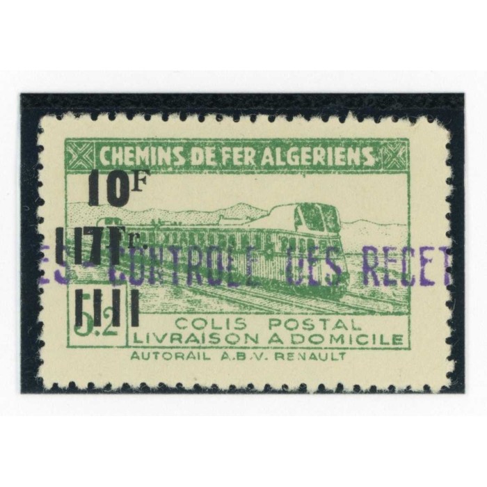 Algérie - Colis Postaux - YT 168 - Neuf x - Cote 2,5 Euros