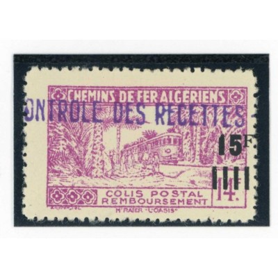 Algérie - Colis Postaux - YT 177 - Neuf x - Cote 3,25 Euros