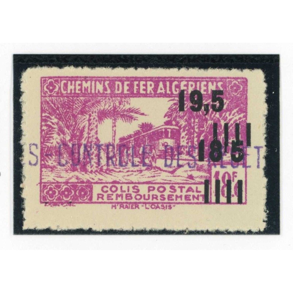 Algérie - Colis Postaux - YT 179 - Neuf x - Cote 2,5 Euros