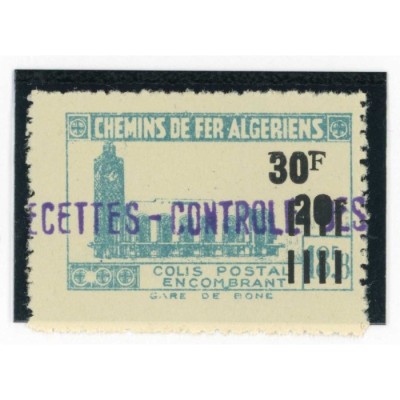 Algérie - Colis Postaux - YT 186 - Neuf x - Cote 2,5 Euros