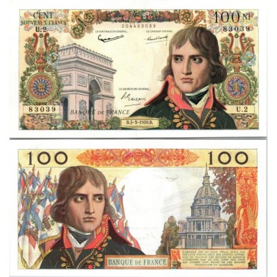 100 Nouveaux Francs Bonaparte - 05/03/1959 - F.59.01 - Alph 2 - SPL