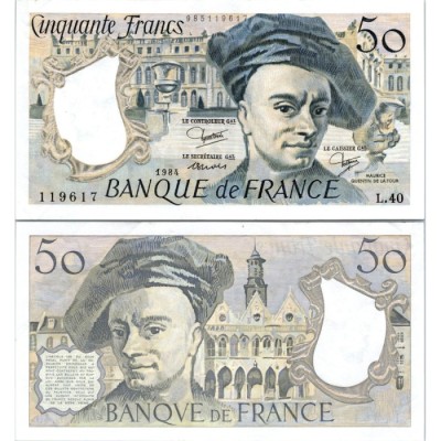 50 Francs Quentin de la Tour - 1984 - F.67.10 - Alph 40 - SPL