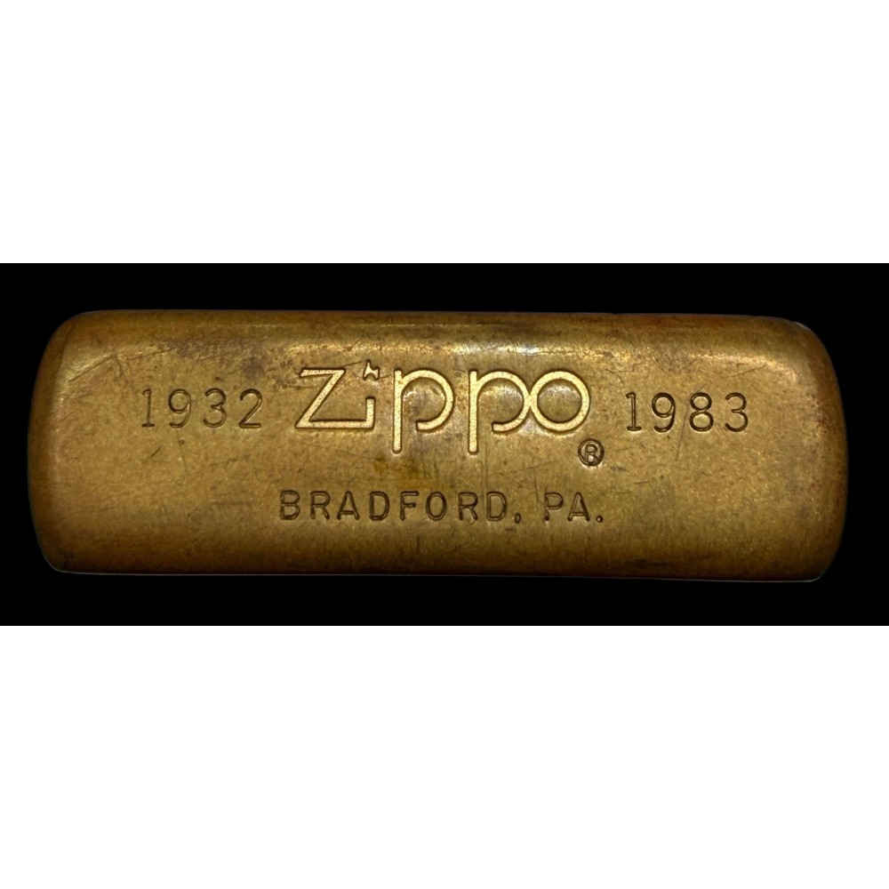 Zippo (1983 Brass Anniv) CV-43 USS Coral Sea