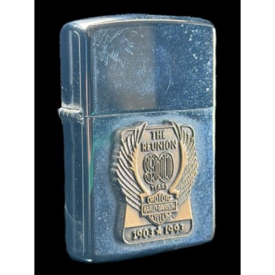 Zippo (Nov 1993) Harley Davidson 90 Ans