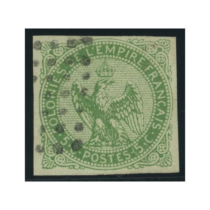 Aigle impériale YT 2 - 5 c. vert - Oblitere cote 25 euro
