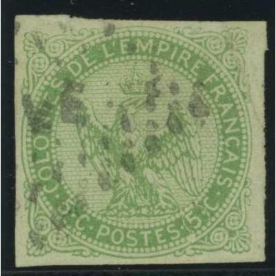 Aigle impériale YT 2 - 5 c. vert - Oblitere cote 25 euro