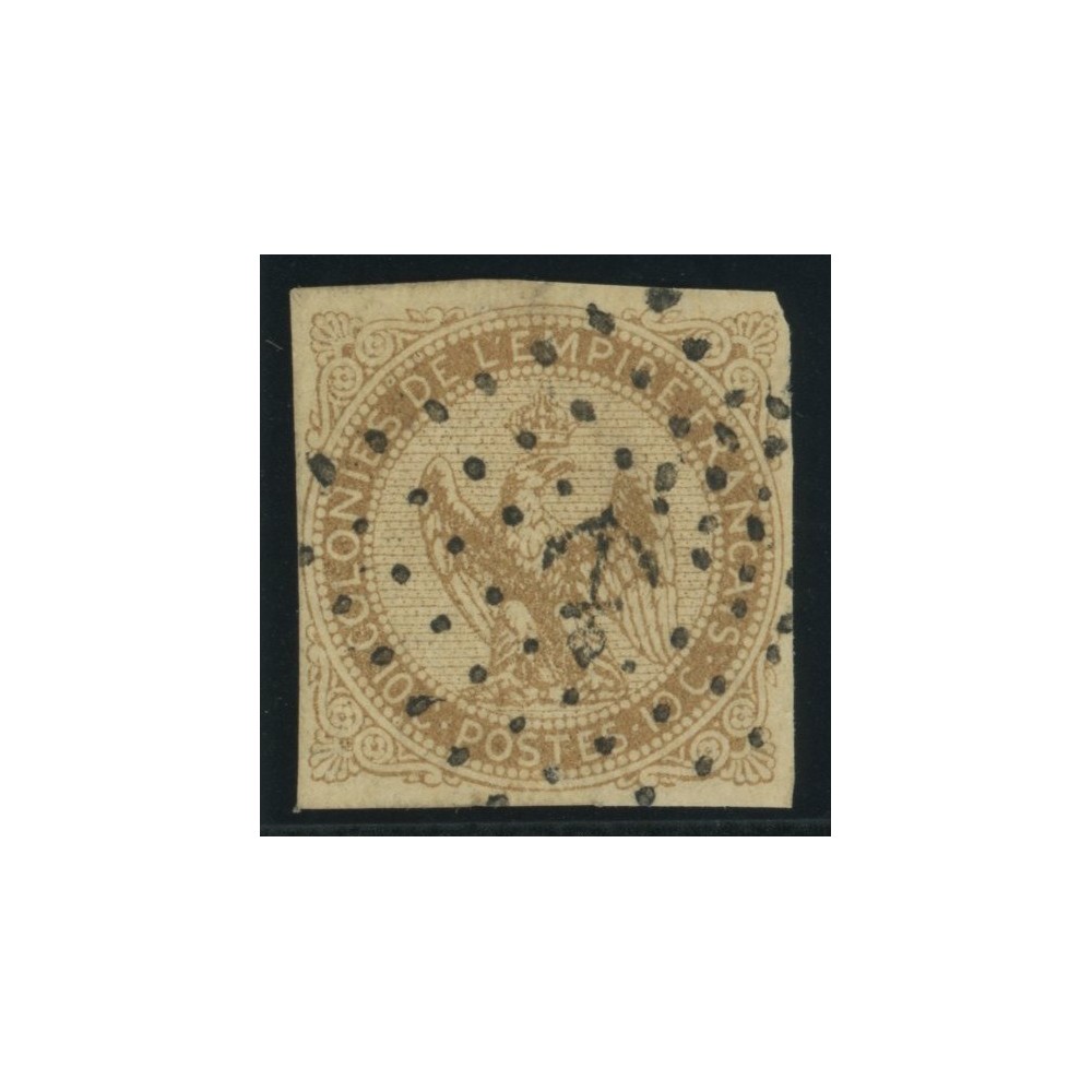 Aigle impériale YT 3 - 10 c. bistre-jaune - Oblitere cote 12 euro