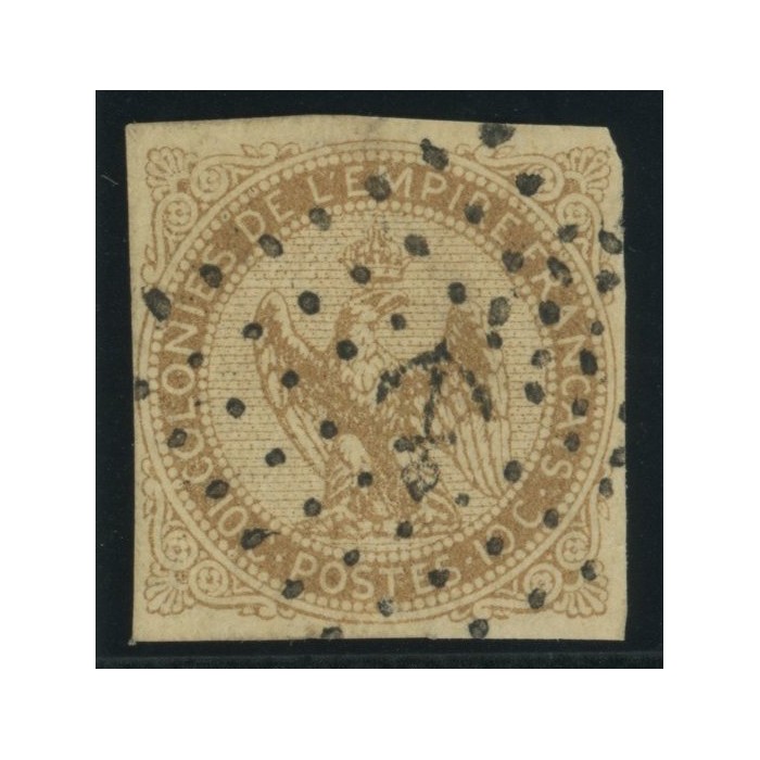 Aigle impériale YT 3 - 10 c. bistre-jaune - Oblitere cote 12 euro