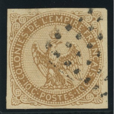 Aigle impériale YT 3 - 10 c. bistre-jaune - Oblitere cote 12 euro