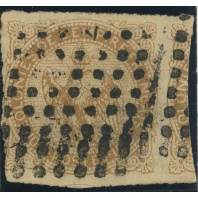 Aigle impériale YT 3 - 10 c. bistre-jaune - Oblitere cote 12 euro