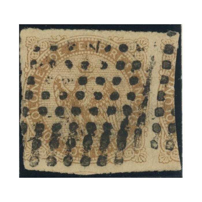 Aigle impériale YT 3 - 10 c. bistre-jaune - Oblitere cote 12 euro